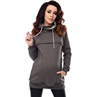 Los mejores  - Purpless Maternity 2in1 Embarazo y Lactancia Sudadera 9054